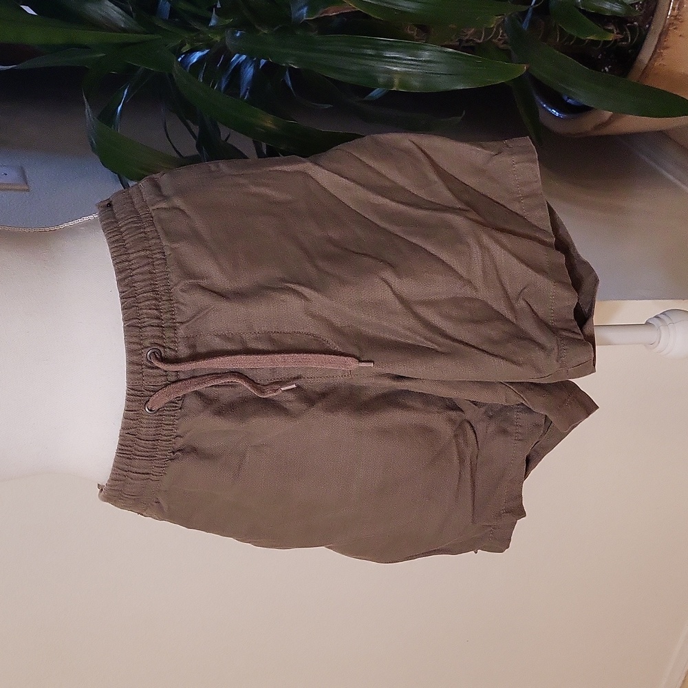 PacSun Brown Cotton Shorts